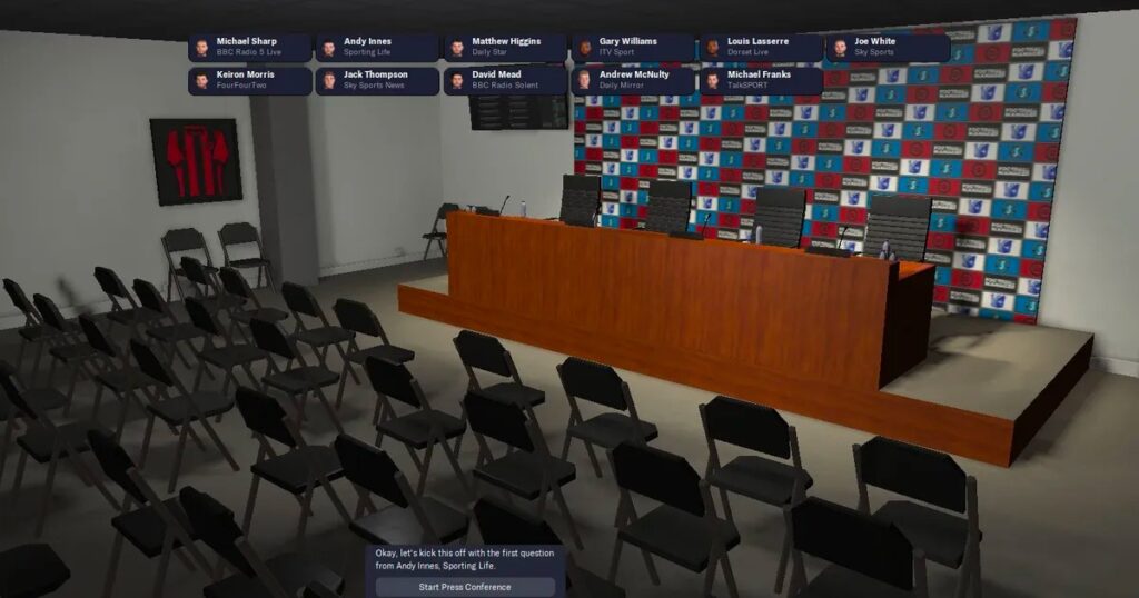 Football Manager 26 oyun içi görseli